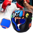 thumbnail image 4 of Casco de boxeo para niños, BN FIGHT Graffiti Casco de boxeo para niños Protector de cabeza de sanda para niños Equipo de protección de boxeo para niños Innovación moderna, 4 of 12