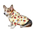 thumbnail image 7 of Honeii Ladybug And Bee Print Small Dog Hoodies Pet Hooded Sweatshirts Fall Winter Puppy Cat Sweaters Warm Clothes for Small Dogs Outfits Costume-Medium, 7 of 7