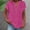 Hot Pink, variant on LEKODE Button Down Shirts for Women Resort Beach Vacation Outfits linen blouses for women dressy casual Linen Shirts trendy tops for women 2026 Button Tops Dressy Casual Solid womens tops Beige L