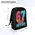 thumbnail image 3 of 6 7 Six Seven Backpack Fashion Travel Backpack Laptop Backpack 16ch Simple Backpack, 3 of 8