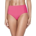 thumbnail image 1 of TOWED22 Womens High Waist Cheeky Ruched Bikini Bottom Beach Swimwear(Red,S), 1 of 4