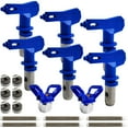 thumbnail image 5 of Pack of 14 Reversible Spray Paint Nozzle Tips,with Spray Gun Filters and Protective Seat,Airless Paint Sprayer Guns,Spray Paint Machine Parts,for House,Car,Hull Painting (211,315,417,515,517,623), 5 of 7