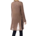 thumbnail image 5 of MixMatchy Women's Open Front Lightweight Sheer Knit Duster Kimono Cardigan, 5 of 5