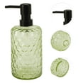 thumbnail image 5 of 1 Pc Simple Cylindrical Soap Pump Dispenser for Bathroom 500ml Green Black, 5 of 6