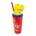 thumbnail image 3 of Botella Cool Gear con Tapa en Forma de Dinosaurio y Popote Varios Diseños 1 Pieza, 3 of 4