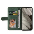 thumbnail image 4 of Allytech Google Pixel 8 Wallet Case with Cards Holder, Vintage PU Leather Flip Folio Stand Shockproof Anti-Scratch Slim Fit Cover for Google Pixel 8 - Green, 4 of 7