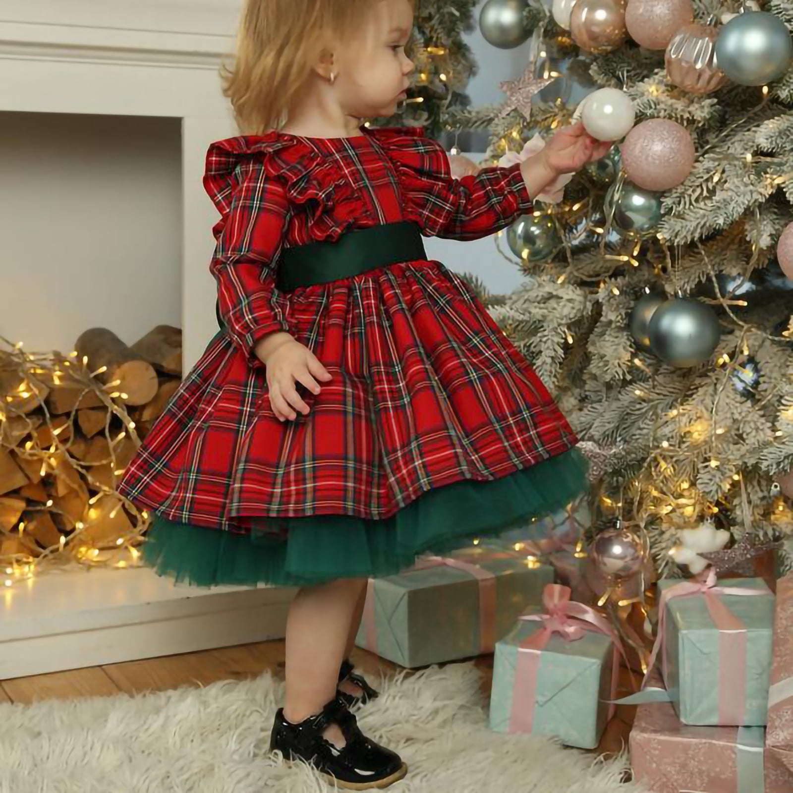 baby girl christmas dress walmart