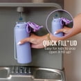 thumbnail image 3 of Botella de agua Ello Kids Pop & Fill 530 ml de acero inoxidable, 3 of 9