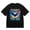 black, variant on Men's T-Shirt Eagle With Flag Wings Comfortable And Versatile Outdoor Casual Short Sleeve
