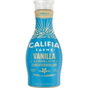 Califia Farms Vanilla Latte Cold Brew Coffee with Almond Milk 48 Fluid Ounces