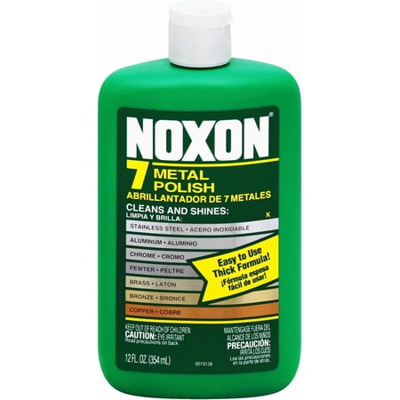 Noxon Multi-Purpose Metal Polish Liquid, 12 oz