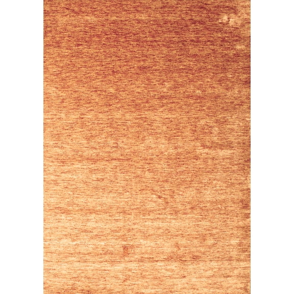 Ahgly Company Indoor Rectangle Abstract Brown Contemporary Area Rugs, 5' x 8'
