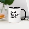 thumbnail image 3 of CafePress - Best Husband Ever. Mugs - 11 oz Ceramic Mug - Novelty Coffee Tea Cup, 3 of 4