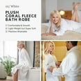 thumbnail image 6 of Chic Happen – Plush Robe – Luxury Bath Robe with Pockets– Coral Fleece Robe – Cozy Robe, 6 of 6