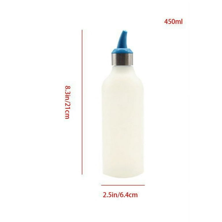 Tohuu Portable Sauce Bottle Squeeze Condiment Bottle With Dust