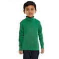 thumbnail image 3 of Leveret Solid Turtleneck 100% Cotton (2 Toddler Green), 3 of 3