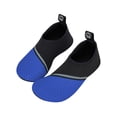 thumbnail image 6 of DODOING Womens and Mens Water Shoes Quick-Dry Aqua Strip Socks Barefoot Beach Socks for Outdoor Beach Swim Surf Yoga Exercise,Blue/Black, 6 of 8