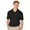 Black, variant on BlueGeneration Men's Value Moisture Wicking S/S Polo - Graphite Medium Solid