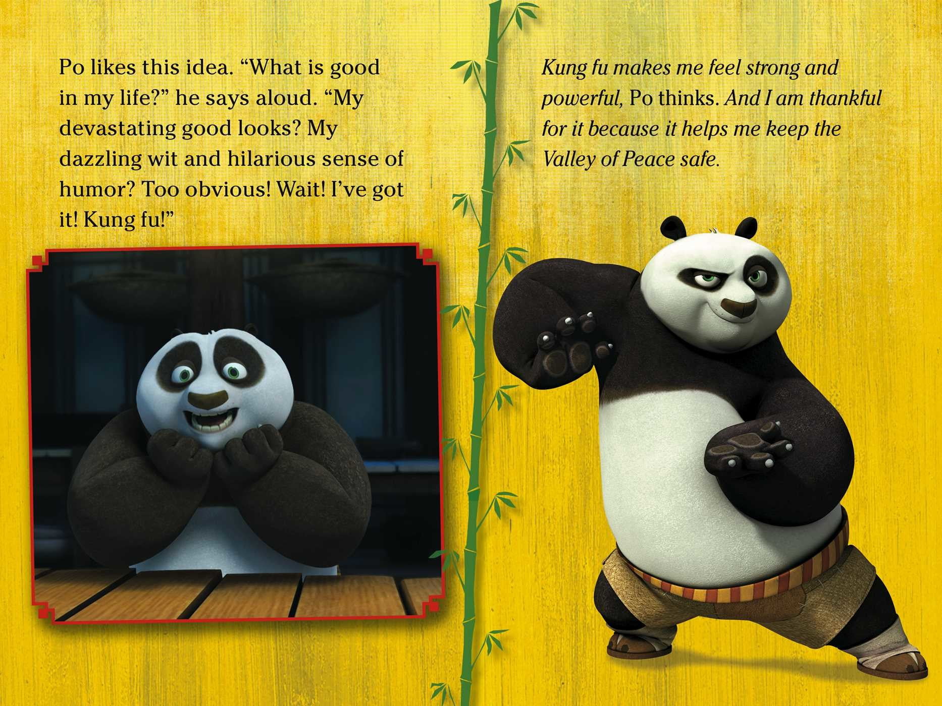 thankfulness is awesomeness part of kung fu panda tv by tina gallo