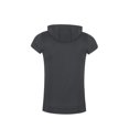 thumbnail image 2 of ZAXARRA Men Summer Sports Vest Solid Color Hooded Short Sleeves T-Shirt, 2 of 9