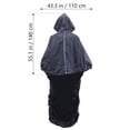 thumbnail image 5 of Waterproof Wheelchair Poncho for Men & Women, 5 of 5