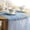 Blove, variant on Evjurcn Indoor Outdoor Patio Round Tablecloth, Elastic Edge, Waterproof Wipeable Plastic Table Cover, Wood Texture for 6-Seat Table of 40-44’’ Diameter