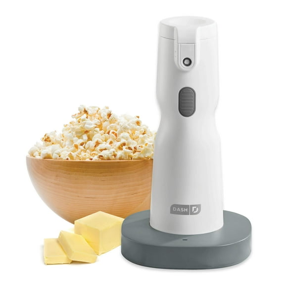 Dash Electric Butter Sprayer, 2 oz Cordless Butter Sprayer for Popcorn, Toast, Entrees and More - White