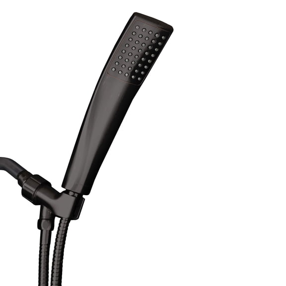 ShowerMaxx Elite 2.3in Handheld Shower Head, Hose, Oil Rubbed Bronze Finish
