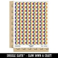 thumbnail image 2 of Thumb Print Thumbprint 200+ Round Stickers - Rainbow - Gloss Finish - 0.50" Size, 2 of 3