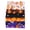 6pcs 50x50cm, variant on Pre-cut patchwork patterns featuring rural pumpkins, candies, and spider cartoons - Halloween handicrafts, seasonal decorative handicrafts, holiday-themed designs, bedding, DIY crafts