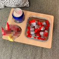 thumbnail image 2 of Hinati Clearance Lightning Convenient Mini Multifunctional Snack Organizer Airtight Food Storage Containers Kitchen and Pantry Organization Canisters for Kitchen Pantry Organization and Storage, 2 of 3