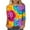 Multicolor Plus Size Blouse for Women_a, variant on CYMMPU Flower Printed 3/4 Sleeve Blouses for Women Dressy Casual Loose Fit Summer Fashion Shirts Spring Tunic Tops Round Neck Lightweight Basic T-Shirts Multicolor XXXXXL