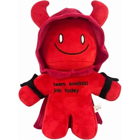 11 -Inch Forsaken Coolkidd Plushie, Soft Red Stuffed Toy Figure, Gaming Collectible & Display Decor for Gamers and Fans