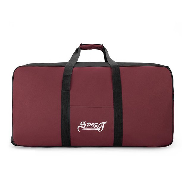 Bolsa de viaje con ruedas Unisex, bolsa de equipaje plegable Universal con ruedas, gran capacidad, impermeable, bolso de almacenamiento