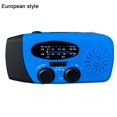 thumbnail image 1 of Solar-Powered Emergency Radio Flashlight with Hand-Crank & USB Charging, 1 of 1