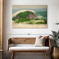 thumbnail image 3 of Elephant Stock Pisgah Forest Mountain Wall Art - Horizontal Canvas Wall Art - Living Room Wall Decor - Nature Canvas - Teal And Green Decor - 48" x 32", 3 of 8