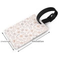 thumbnail image 2 of Kdxio Maple Leaves Luggage Tags Privacy Cover ID Label Suitcase Tags Identifiers For School Bags,Suitcases, 2 of 7