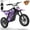 Purple, variant on QEASET Motorcycle, Motorized Dirt Bikes for kids 8-14, 36V 500W – 15.5 MPH Top Speed, Dual Suspension, Yellow