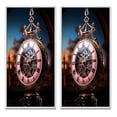 thumbnail image 2 of Designart "Clock Eternal beauty" Fashion Framed Wall Art Set Of 2 - Gold Fashion Framed Wall Art Set Of 2, 2 of 7