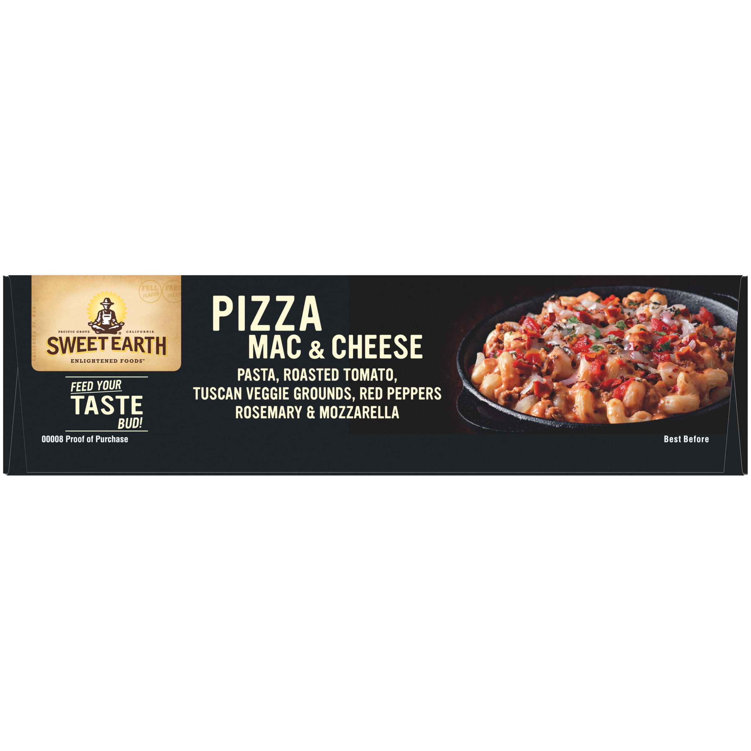Sweet Earth Pizza Mac Cheese 9 Oz Box Walmart Com Walmart Com