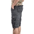 thumbnail image 4 of KingShop Mens Cargo Shorts Tactical Shorts Men Cotton Loose Work Casual Short Pants Plus Size, 4 of 8