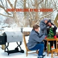 thumbnail image 4 of Z GRILLS Thermal Insulation Blanket Fire-Resistant 3-Layer Construction for Enhanced Temperature Preservation, Pellet Savings, Snow Resistance and Waterproof - Ideal for Outdoor Grilling, 4 of 6