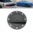 thumbnail image 3 of Fuel Filler Door Cover Gas Tank Cap Trim Black Compatible for Mustang GT 5.0 2015-2018, 3 of 5