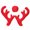 Red, variant on Monyance Xmas Auto Ornaments Car Reindeer Antlers & Nose Set for Christmas Decoration(14.17X14.17X2.56Inches)