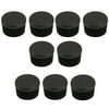 9 Pcs Chair Table Leg Plastic Cap Round Tube Insert Fit 22mm Pipe Outer Dia
