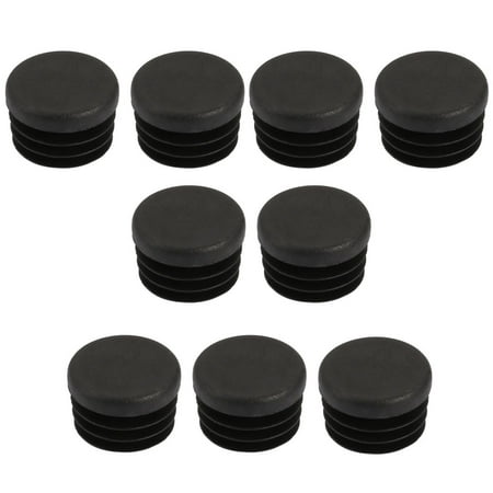 9 Pcs Chair Table Leg Plastic Cap Round Tube Insert Fit 22mm Pipe Outer Dia