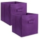 thumbnail image 2 of Cajas de Almacenamiento de Tela para guardería, oficinas, y organización del hogar, Millennial Pink, Large - Set of 2, 1, 2, 2 of 31