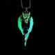 thumbnail image 3 of Hot6sl Ofertas y Liquidaciones Collar de Lobo Luminoso Estilo Retro Hip-Hop Callejero Moderno para Hombre, 3 of 4
