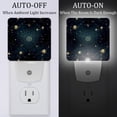 thumbnail image 2 of Gemini LED Square Night Lights for a Bright and Stylish Ambiance - Ideal for Bedrooms and Hallways - Energy Efficient Plugin Lamps with Auto Sensor, 2 of 6