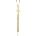 thumbnail image 1 of 14K Yellow Gold Jbsp's Polished Adjustable Necklace (20 X 8) Made In Italy lf1419-20, 1 of 5